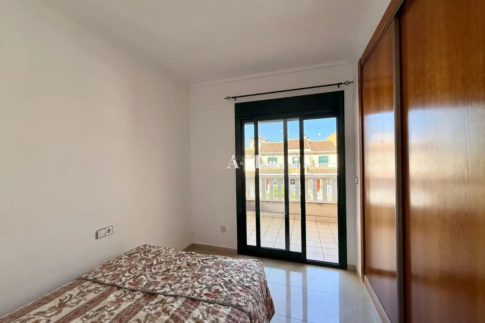 Habitación de Casa adosada de alquiler en Rojales con Aire acondicionado, Calefacción y Jardín privado