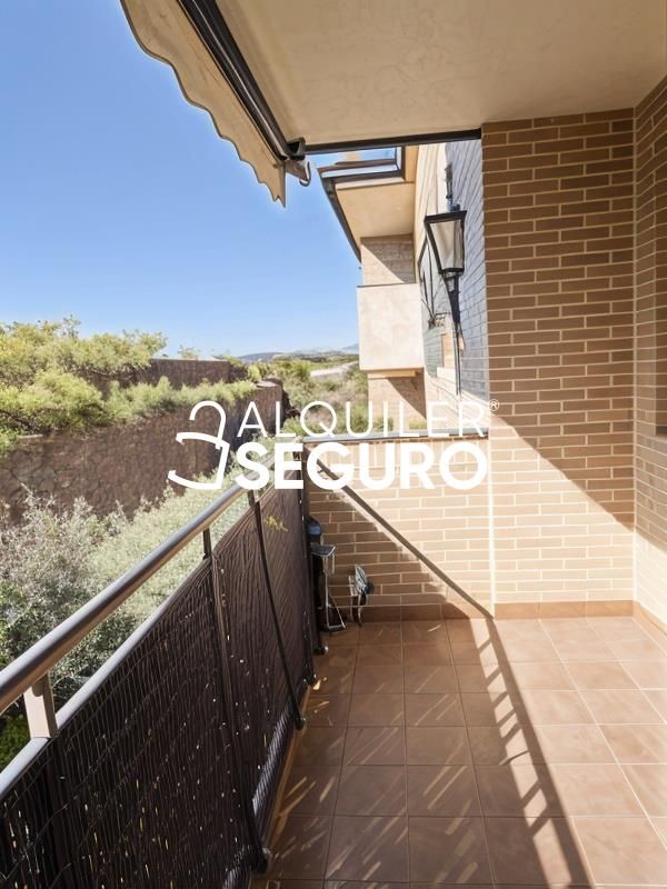 Balcony of Flat to rent in  Toledo Capital  with Heating and Swimming Pool