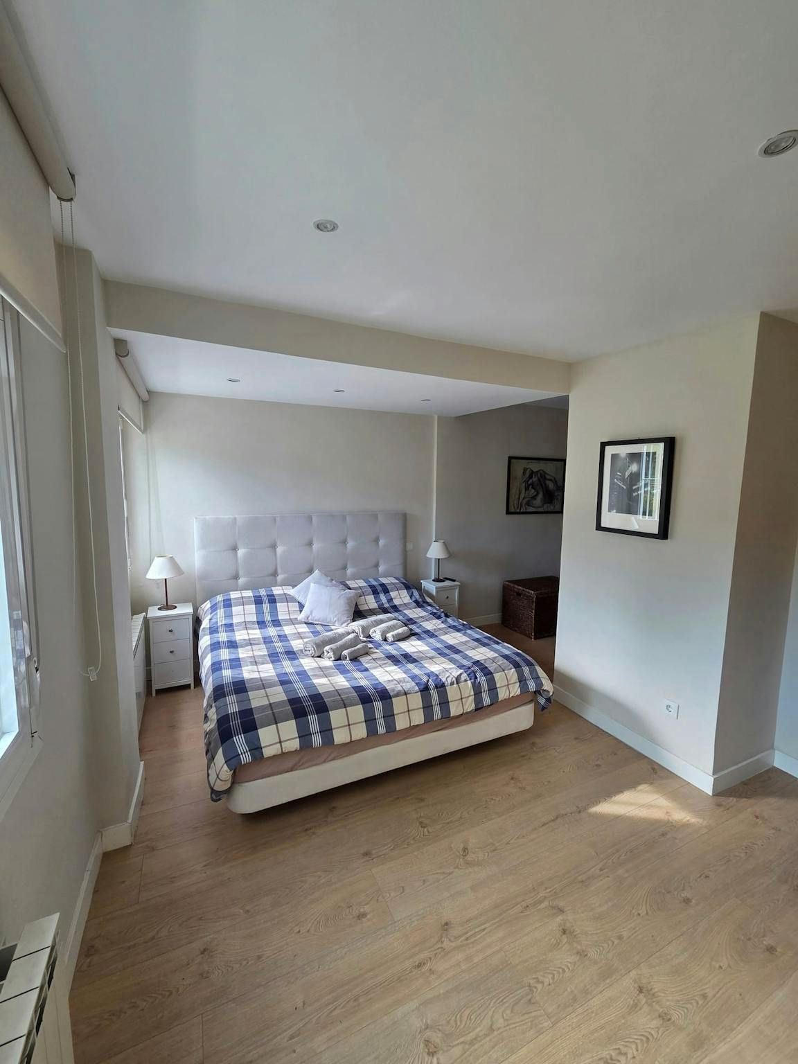 Dormitori de Pis de lloguer en  Madrid Capital amb Calefacció, Jardí privat i Moblat