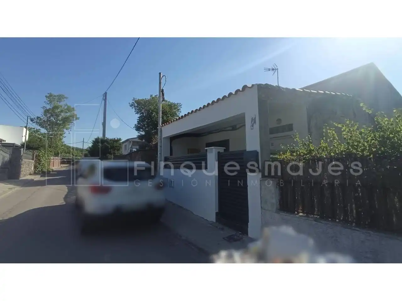 Exterior view of Houses for sale in Viladecavalls  with Air Conditioner, Parquet flooring and Terrace