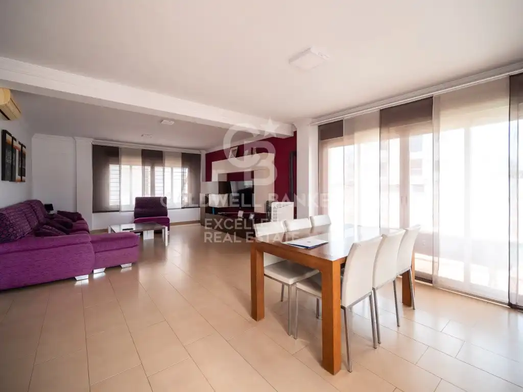 Living room of Houses for sale in Oliva  with Air Conditioner, Terrace and Swimming Pool