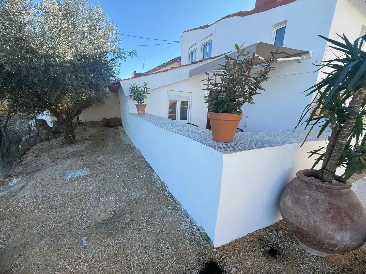 Vista exterior de Casa o xalet en venda en Cehegín amb Aire condicionat, Jardí privat i Terrassa