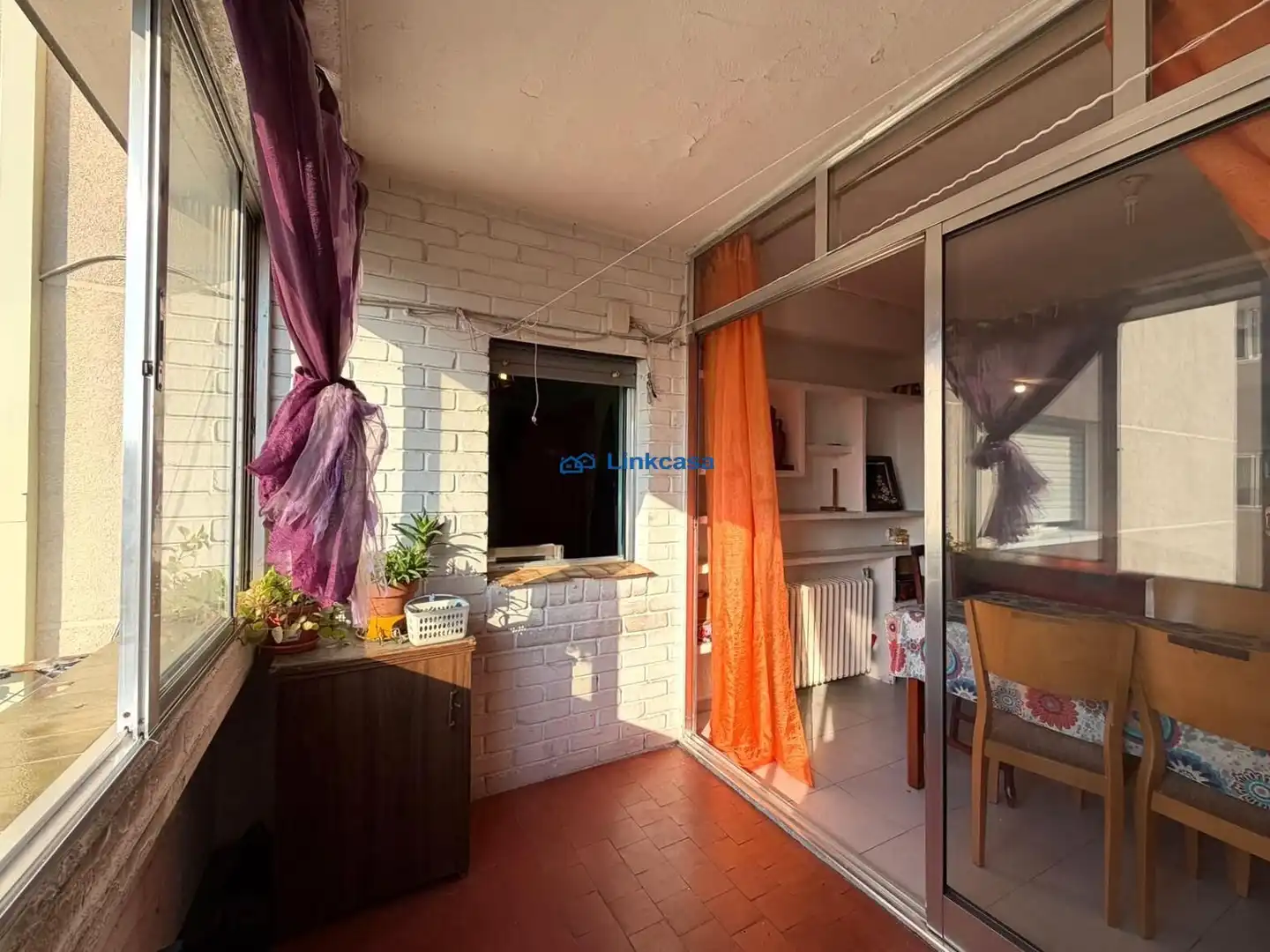 Balcony of Flat for sale in Leganés  with Air Conditioner, Heating and Storage room