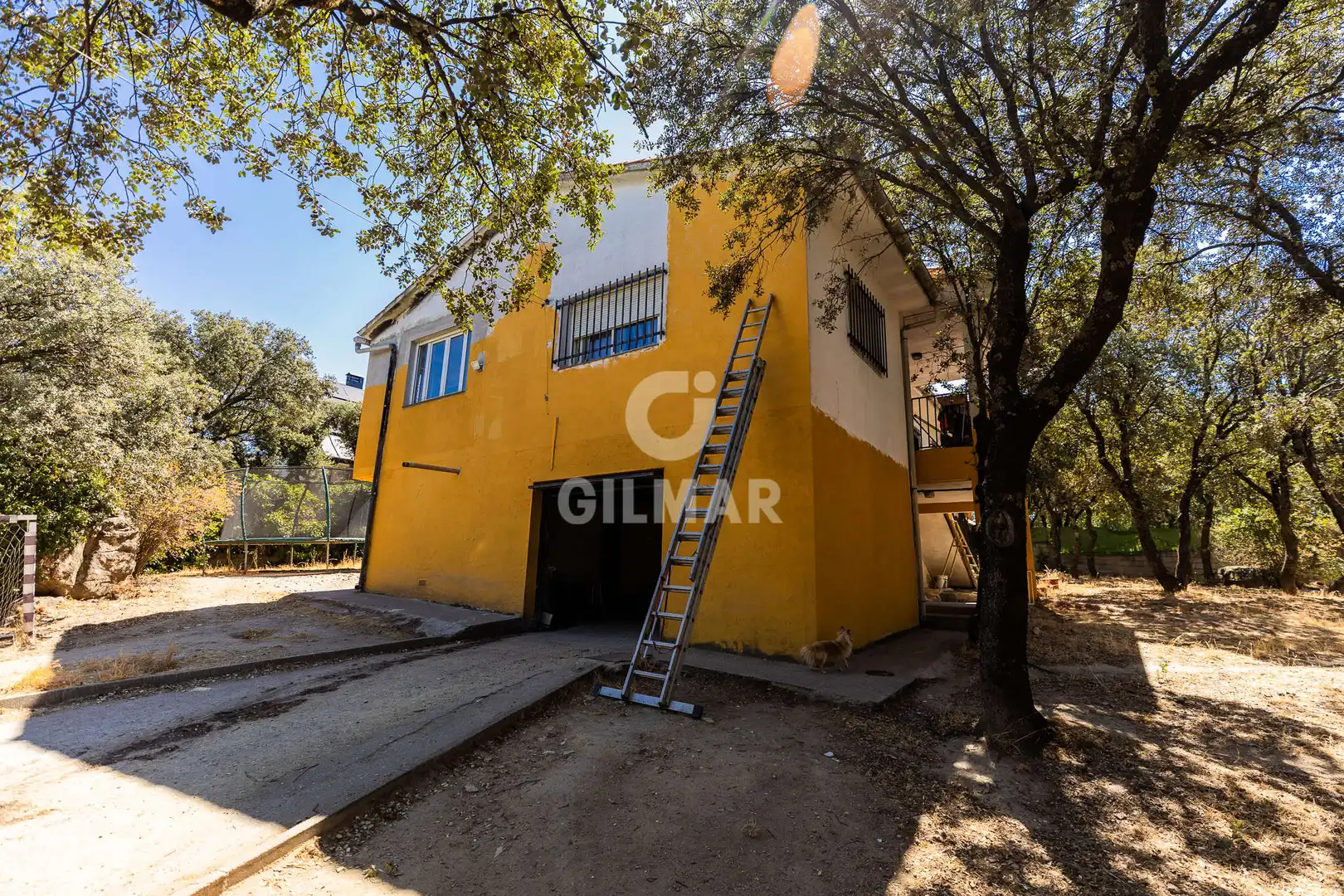 Exterior view of Houses for sale in El Escorial  with Heating, Private garden and Swimming Pool