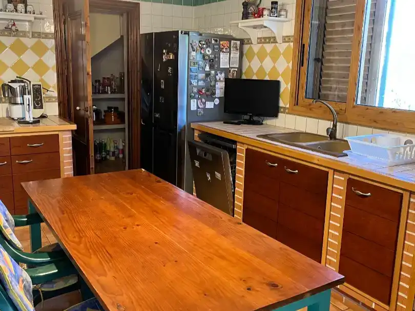 Cocina de Casa o chalet en venta en Mazarrón con Aire acondicionado, Piscina y Balcón