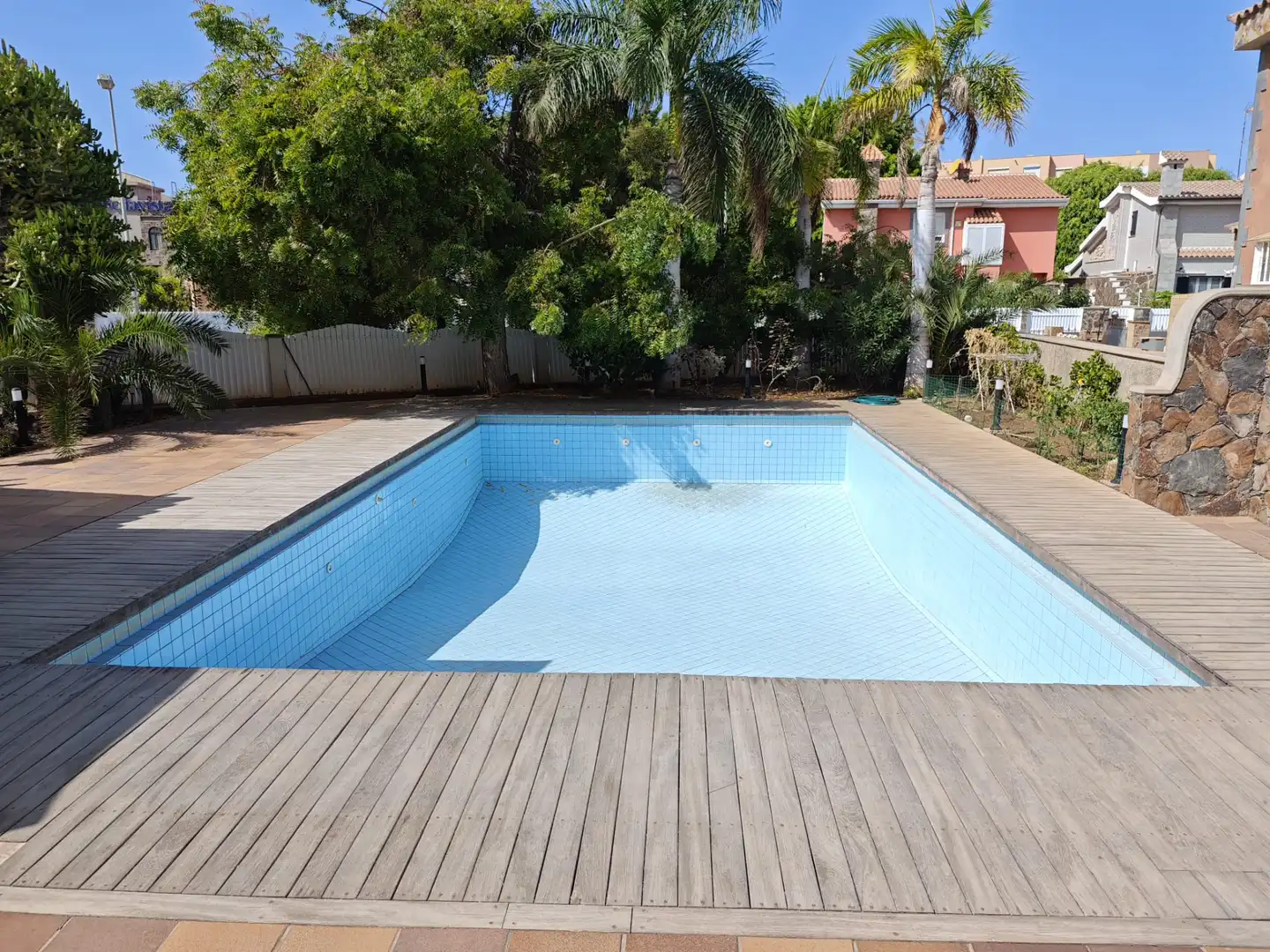 Piscina de Casa o xalet en venda en San Bartolomé de Tirajana amb Aire condicionat, Jardí privat i Terrassa