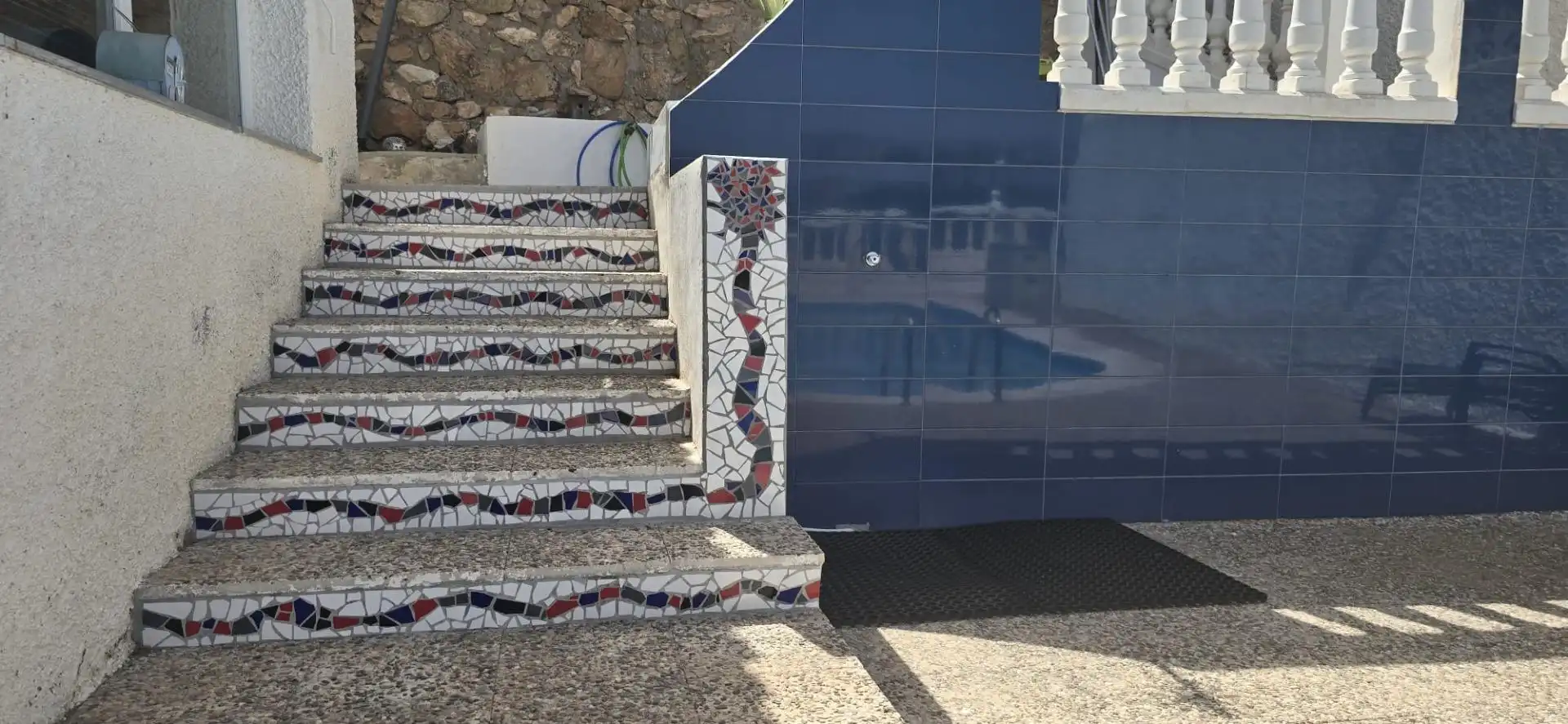 Piscina de Casa o xalet en venda en Cartagena amb Aire condicionat, Calefacció i Jardí privat