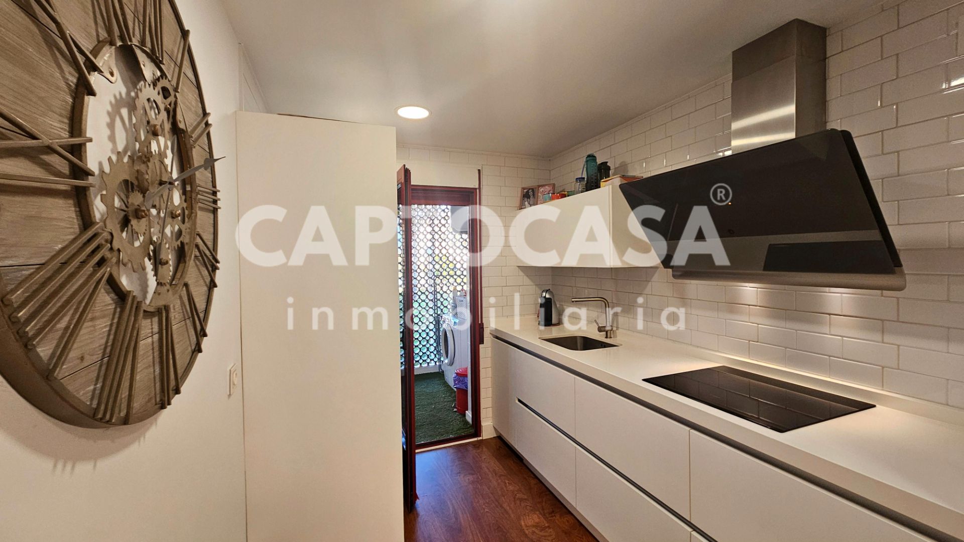 Kitchen of Flat for sale in Cartagena  with Air Conditioner, Heating and Terrace