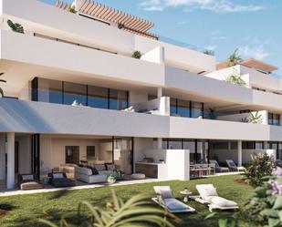 Exterior view of Planta baja for sale in Estepona  with Air Conditioner, Terrace and Swimming Pool