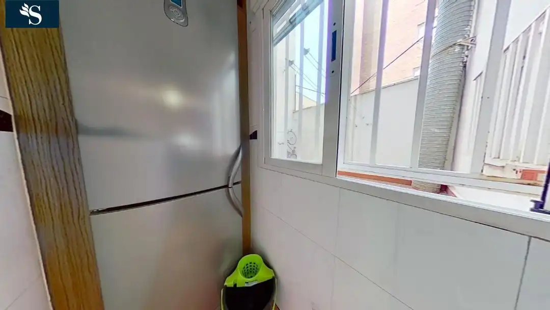 Kitchen of Flat for rent in Madrid  with Air Conditioner, Heating and Terrace
