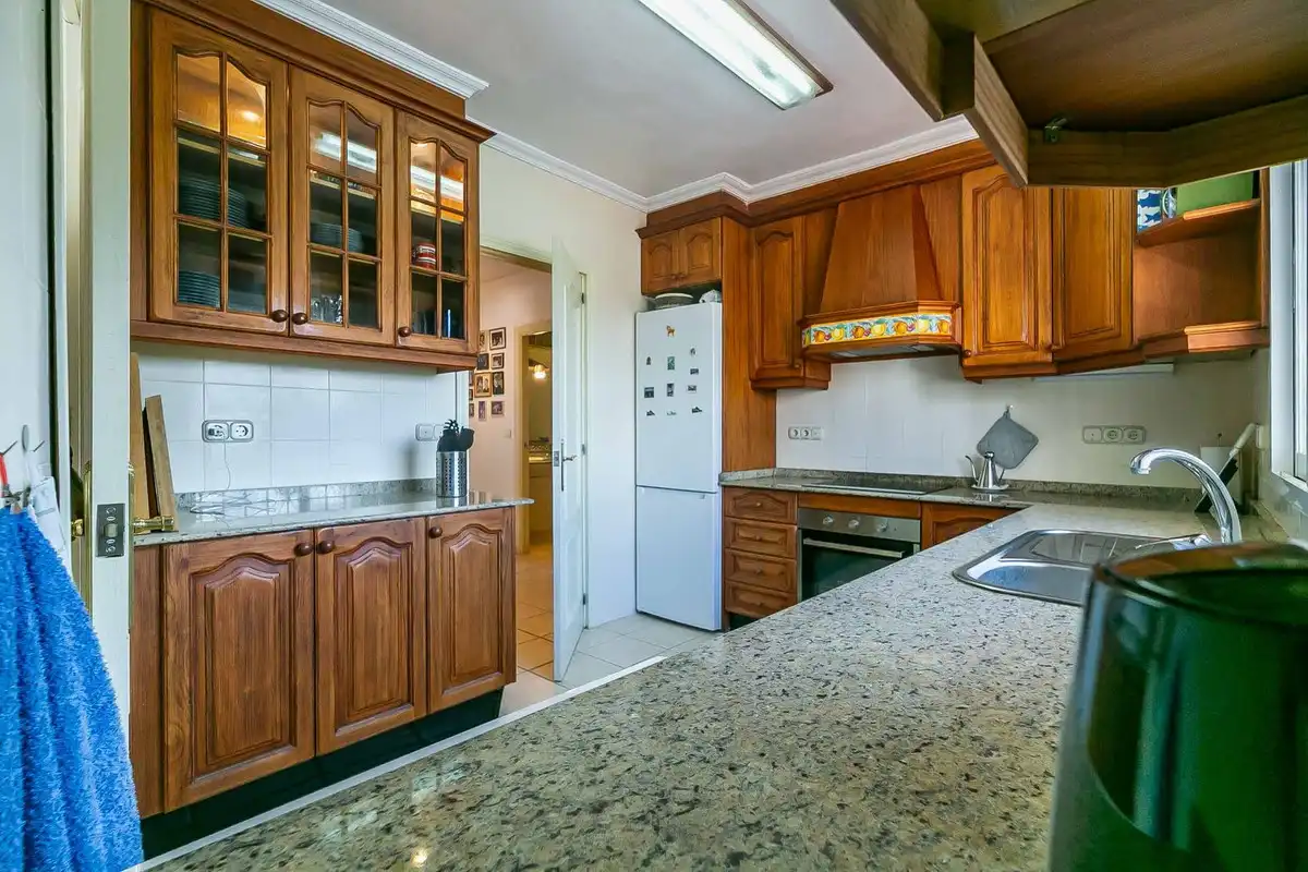 Cocina de Casa o chalet en venta en Mijas con Aire acondicionado, Calefacción y Jardín privado