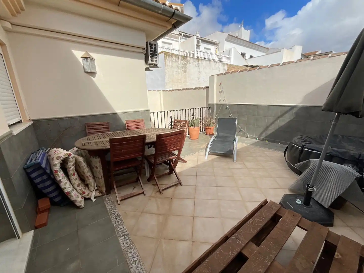 Terrassa de Casa o xalet en venda en Villanueva de la Concepción amb Aire condicionat, Calefacció i Terrassa