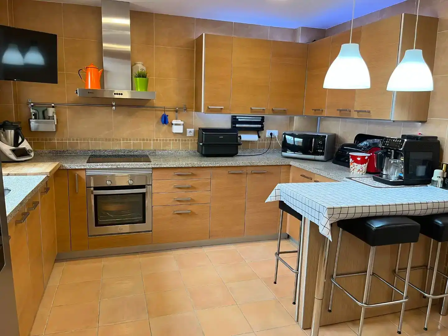 Kitchen of Flat for sale in Benalmádena  with Swimming Pool and Balcony