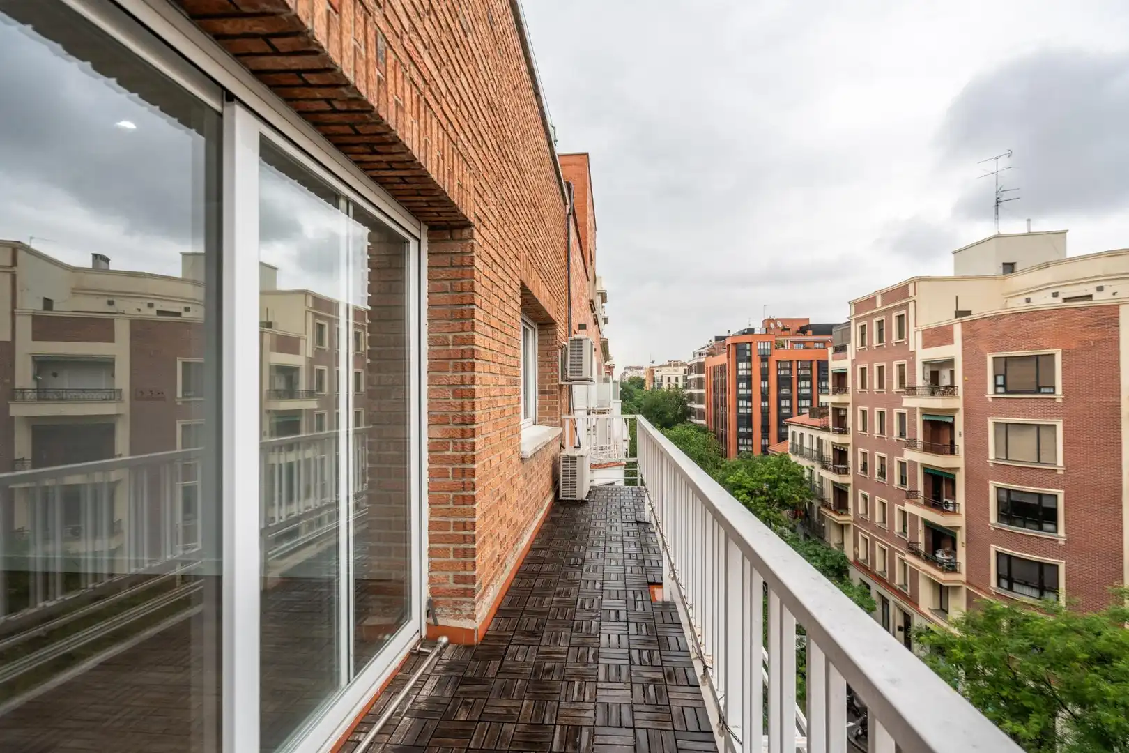 Terrasse von Wohnung zur Miete in Madrid mit Klimaanlage, Heizung und Terrasse