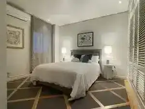 Bedroom of Flat for rent in Madrid  with Air Conditioner, Heating and Furnished