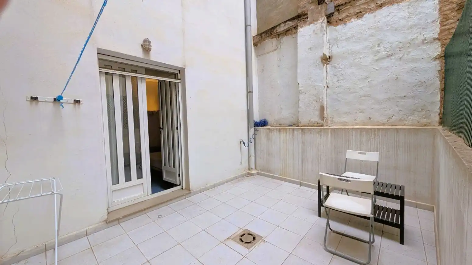 Balcony of Flat for rent in Valencia  with Air Conditioner, Heating and Terrace