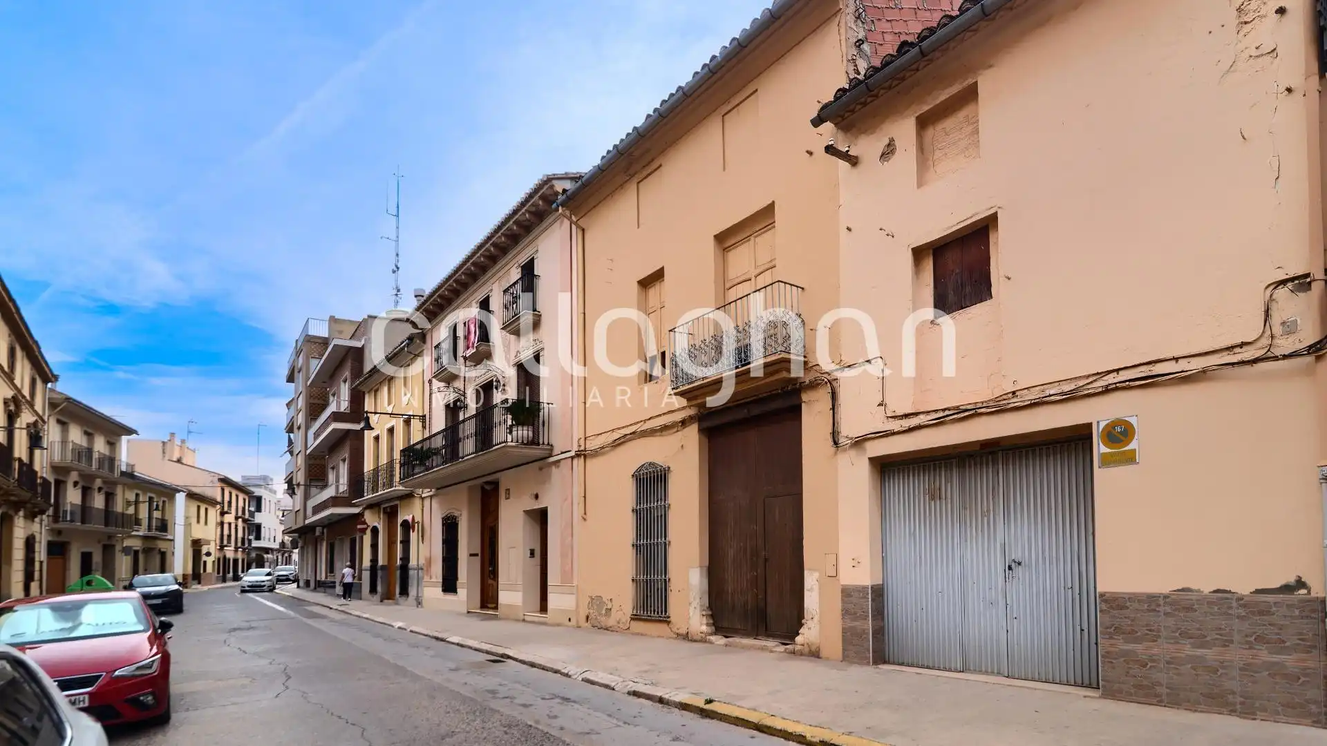 Vista exterior de Casa adosada en venda en L'Alcúdia