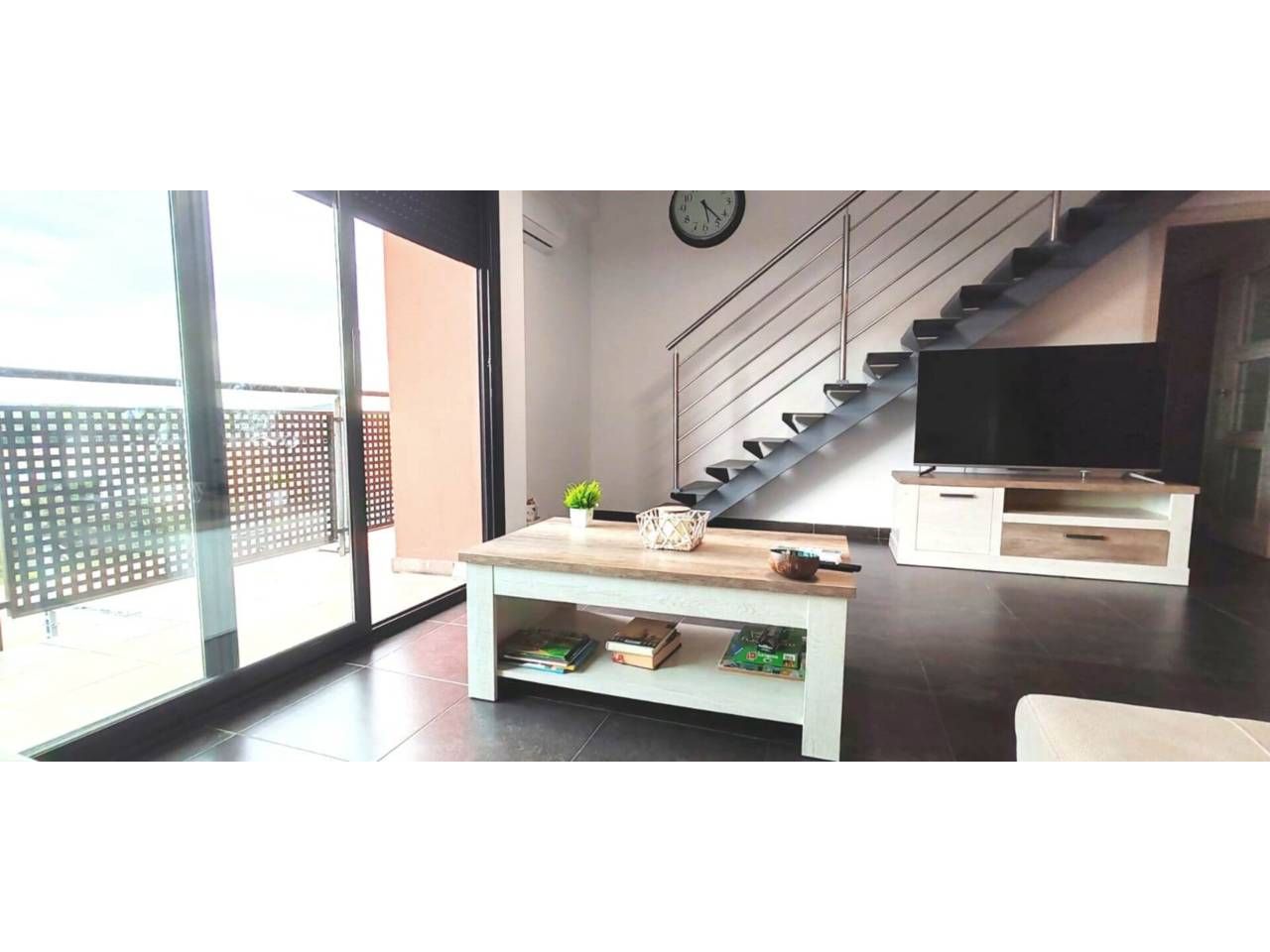 Sala de estar de Ático en venta en Sils con Aire acondicionado, Calefacción y Terraza