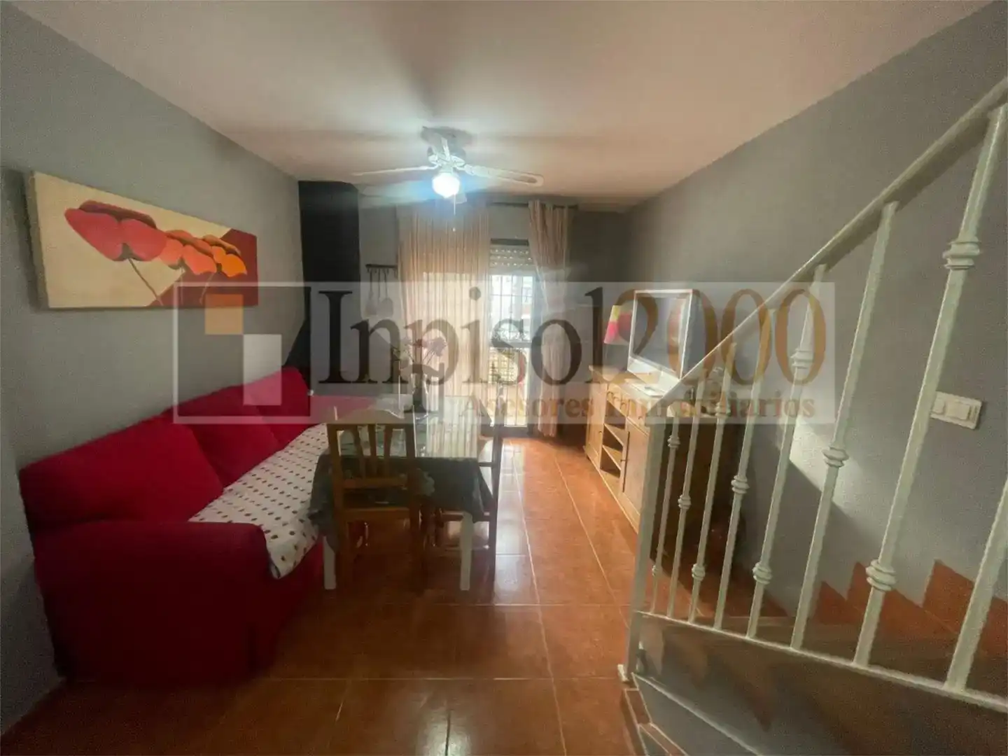 Sala d'estar de Casa adosada en venda en La Antilla