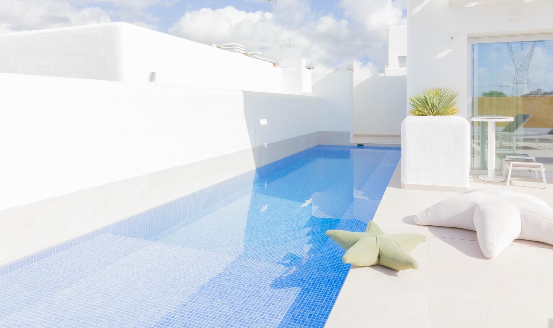 Piscina de Casa o chalet en venta en San Fulgencio con Jardín privado, Terraza y Piscina