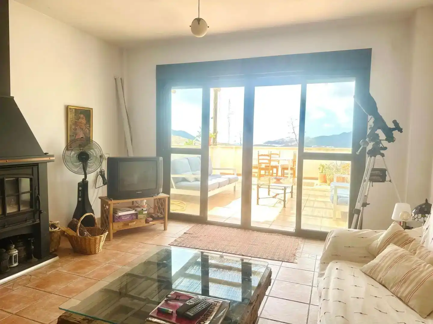 Sala d'estar de Casa adosada en venda en Níjar