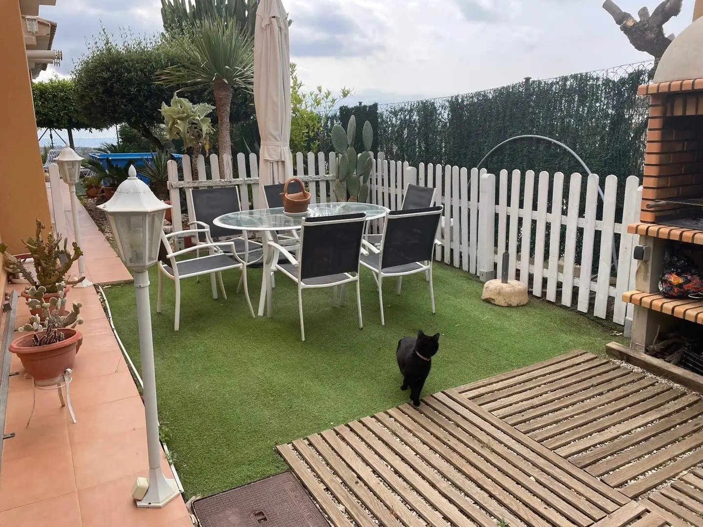 Terraza de Casa o chalet en venta en Polop con Jardín privado y Piscina comunitaria