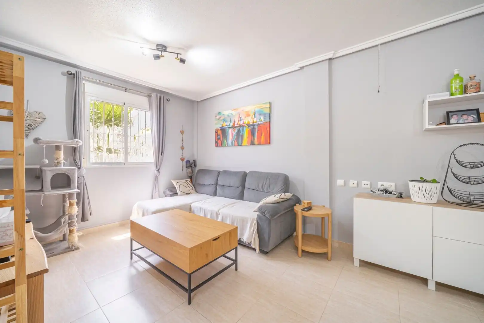 Sala d'estar de Casa o xalet en venda en Rojales amb Aire condicionat, Calefacció i Jardí privat