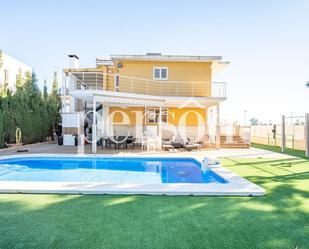 Schwimmbecken von Haus oder Chalet miete in El Puig de Santa Maria mit Klimaanlage, Terrasse und Schwimmbad