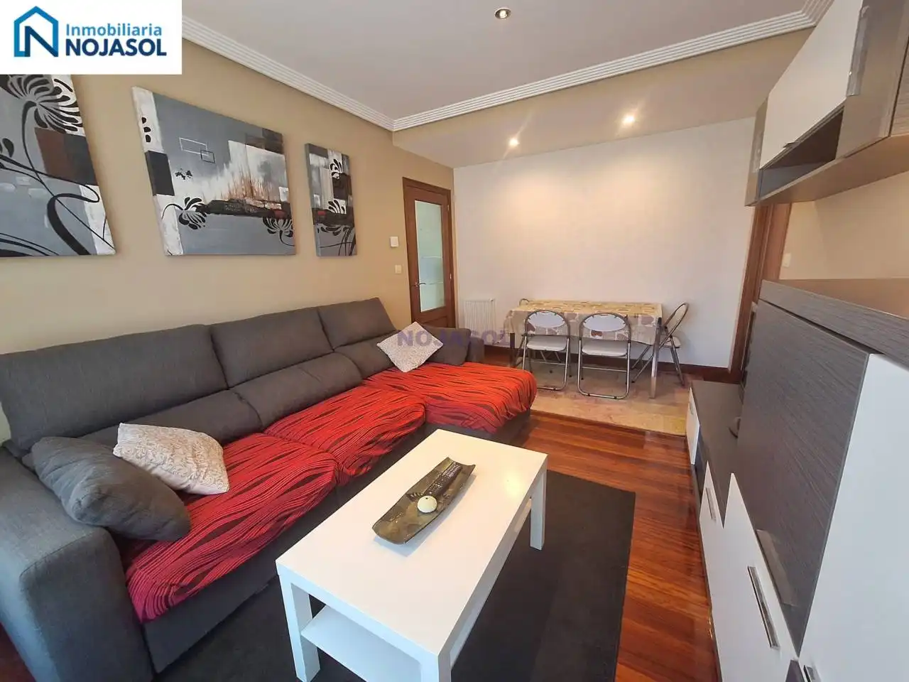 Living room of Apartments for sale in Noja  with Heating, Parquet flooring and Terrace