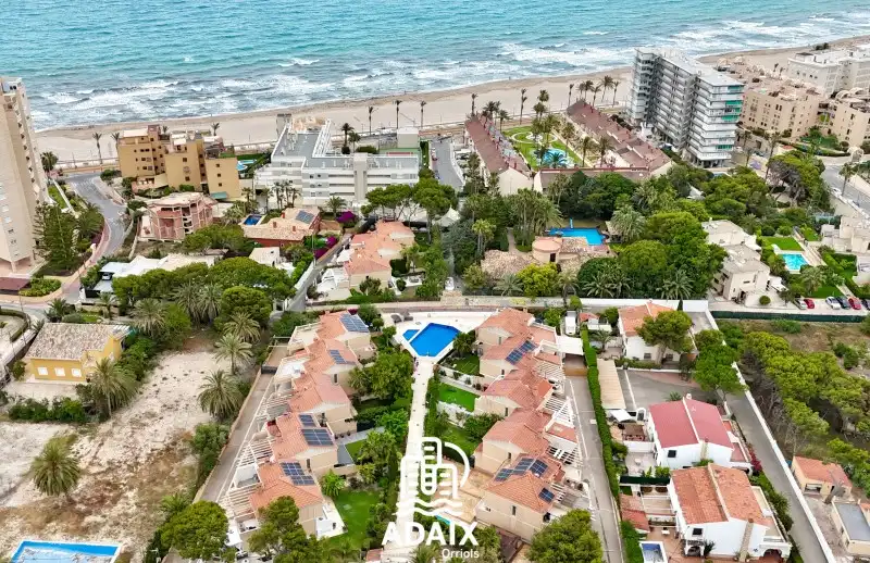 Exterior view of Detached homes for sale in El Campello  with Air Conditioner, Heating and Terrace