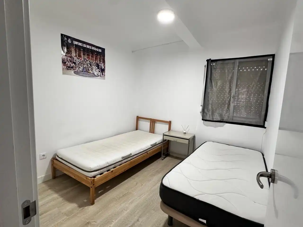 Bedroom of Flat for rent in Madrid  with Terrace and Furnished