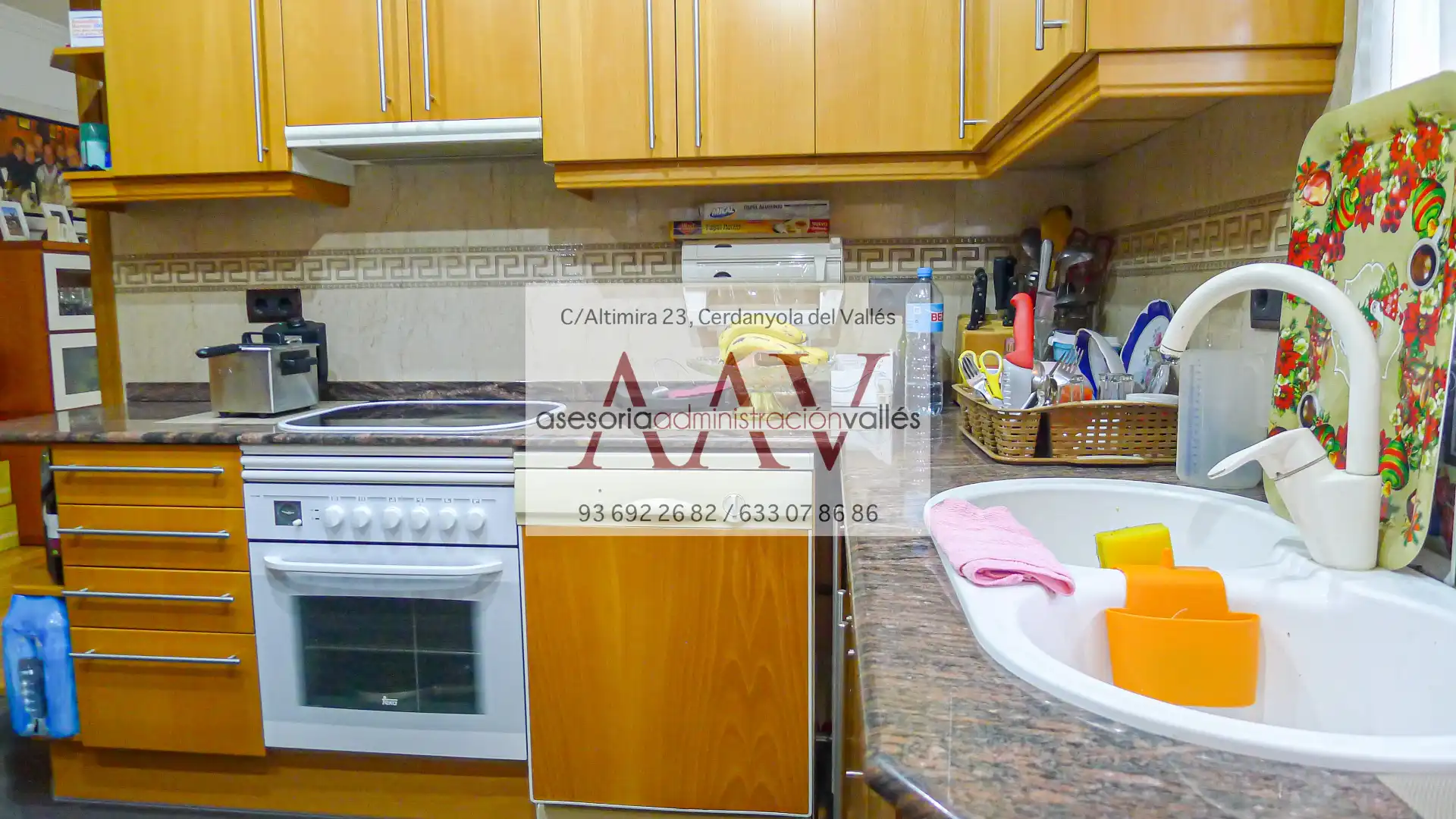Cocina de Piso en venta en Cerdanyola del Vallès con Aire acondicionado, Calefacción y Amueblado