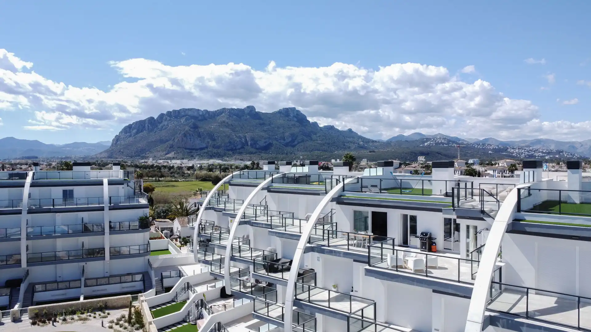 Terraza de Apartamento en venta en Dénia