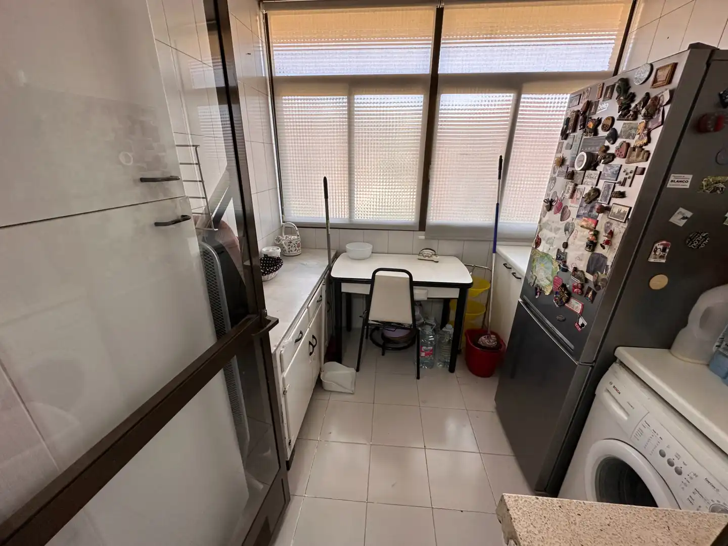 Küche von Wohnung zum Verkauf in Cuenca mit Heizung, Parkett und Terrasse