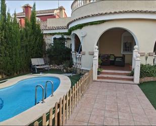 Swimming pool of House or chalet for sale in Alicante / Alacant  with Air Conditioner, Terrace and Swimming Pool