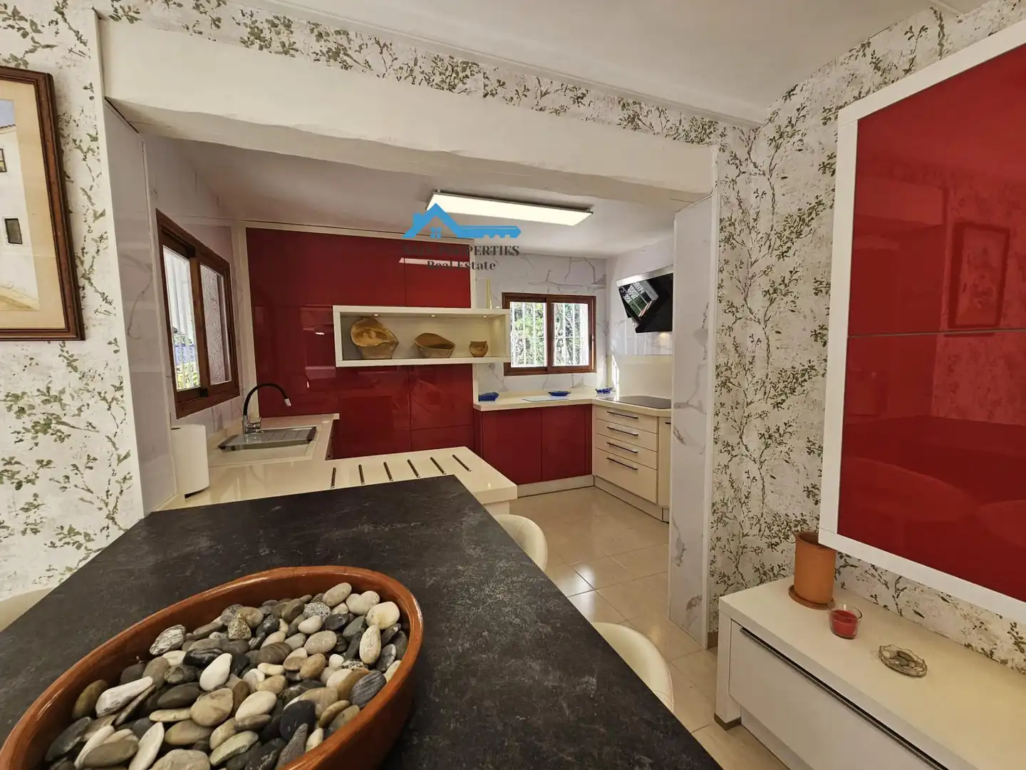 Cocina de Casa o chalet en venta en Altea con Aire acondicionado, Calefacción y Jardín privado