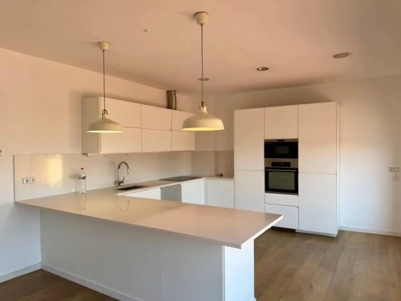 Cocina de Ático de alquiler en Sabadell con Calefacción, Parquet y Terraza