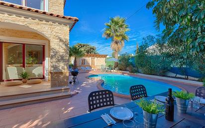 Garden of House or chalet for sale in Calpe / Calp  with Air Conditioner and Swimming Pool