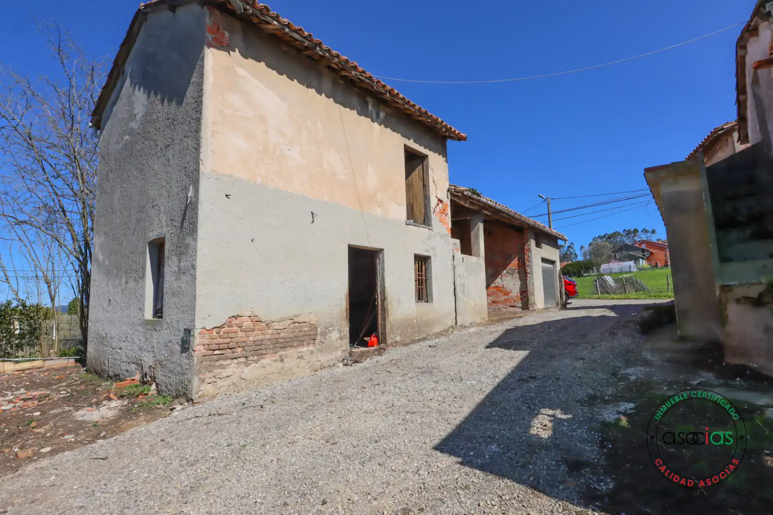 Vista exterior de Casa o xalet en venda en Siero amb Traster