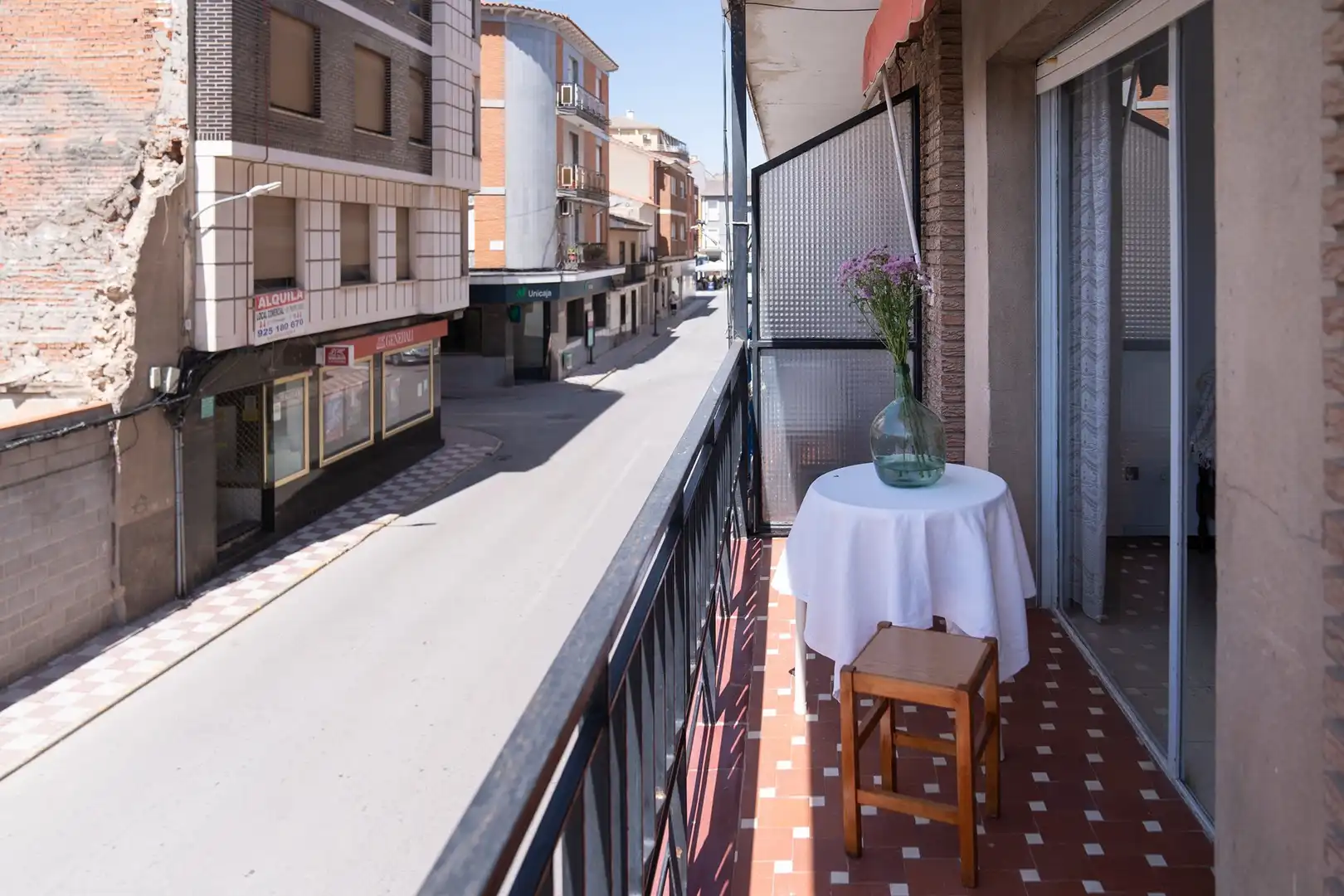 Terrasse von Wohnung zum Verkauf in Quintanar de la Orden mit Parkett, Terrasse und Möbliert