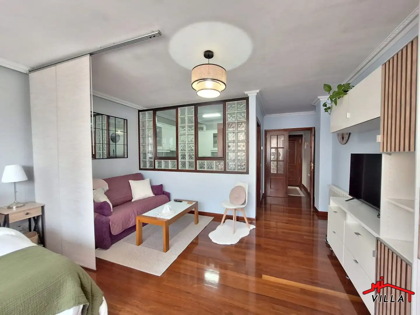 Wohnzimmer von Wohnung zur Miete in Bárcena de Cicero mit Heizung und Möbliert