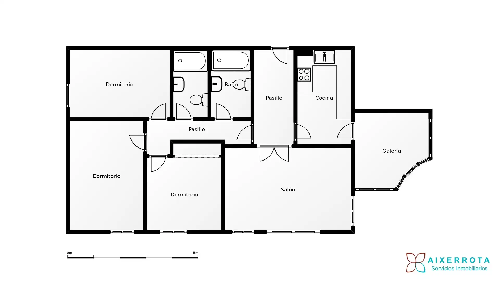 Flat for sale in Ibaizabal Kalea, Villamonte
