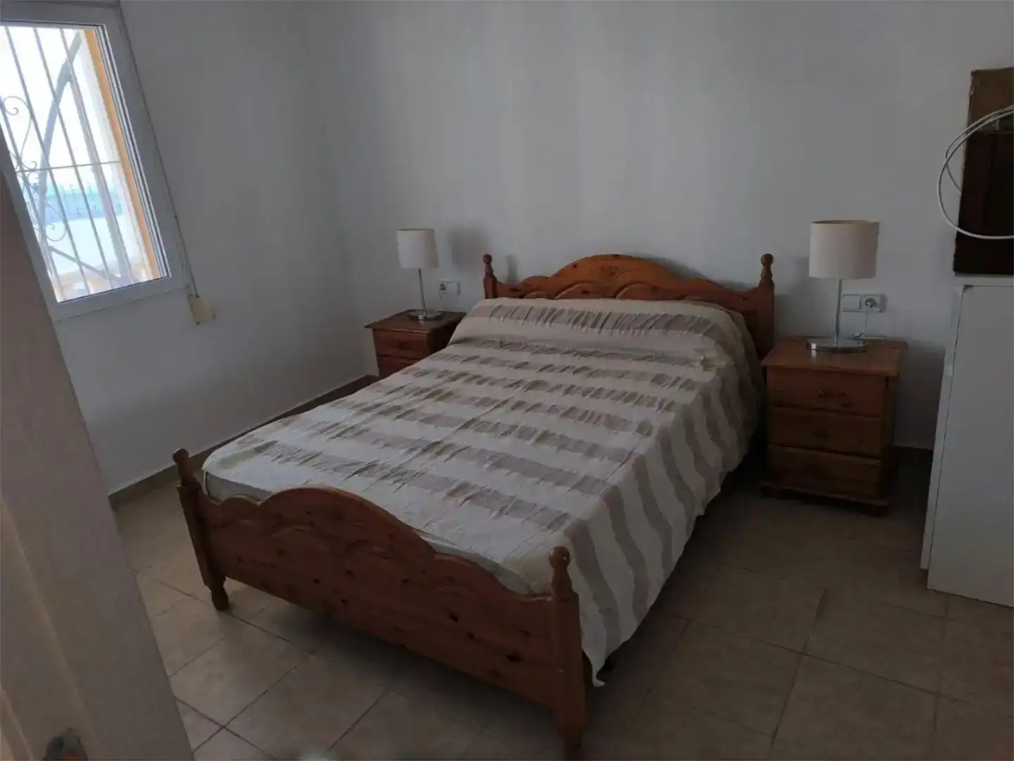Bedroom of Flat for sale in Calpe / Calp  with Air Conditioner, Private garden and Swimming Pool