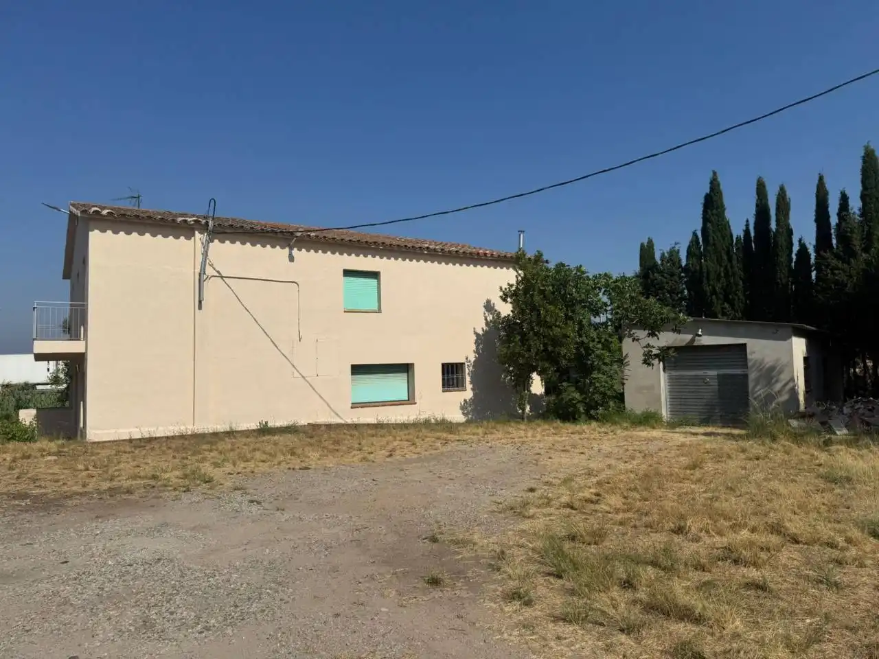 Vista exterior de Finca rústica en venda en Canovelles amb Calefacció, Jardí privat i Terrassa