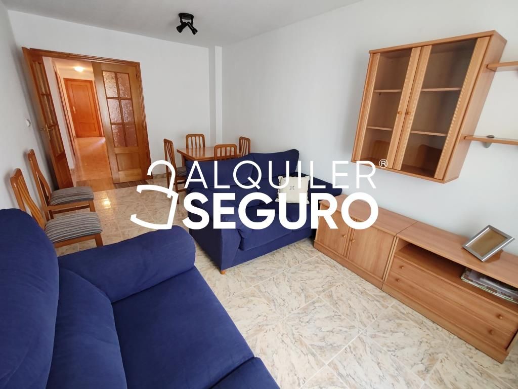 Sala d'estar de Pis de lloguer en Alicante / Alacant amb Moblat