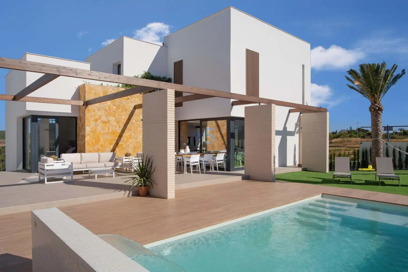 Piscina de Casa o xalet en venda en Orihuela