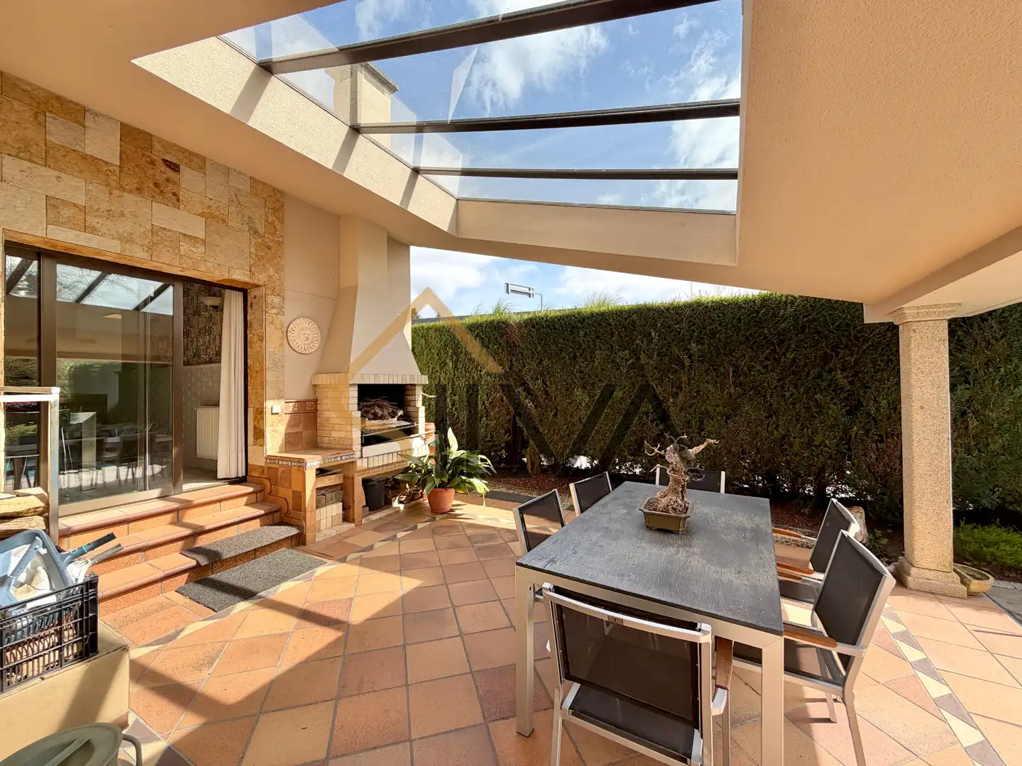 Terraza de Casa o chalet en venta en Oleiros con Calefacción, Jardín privado y Terraza