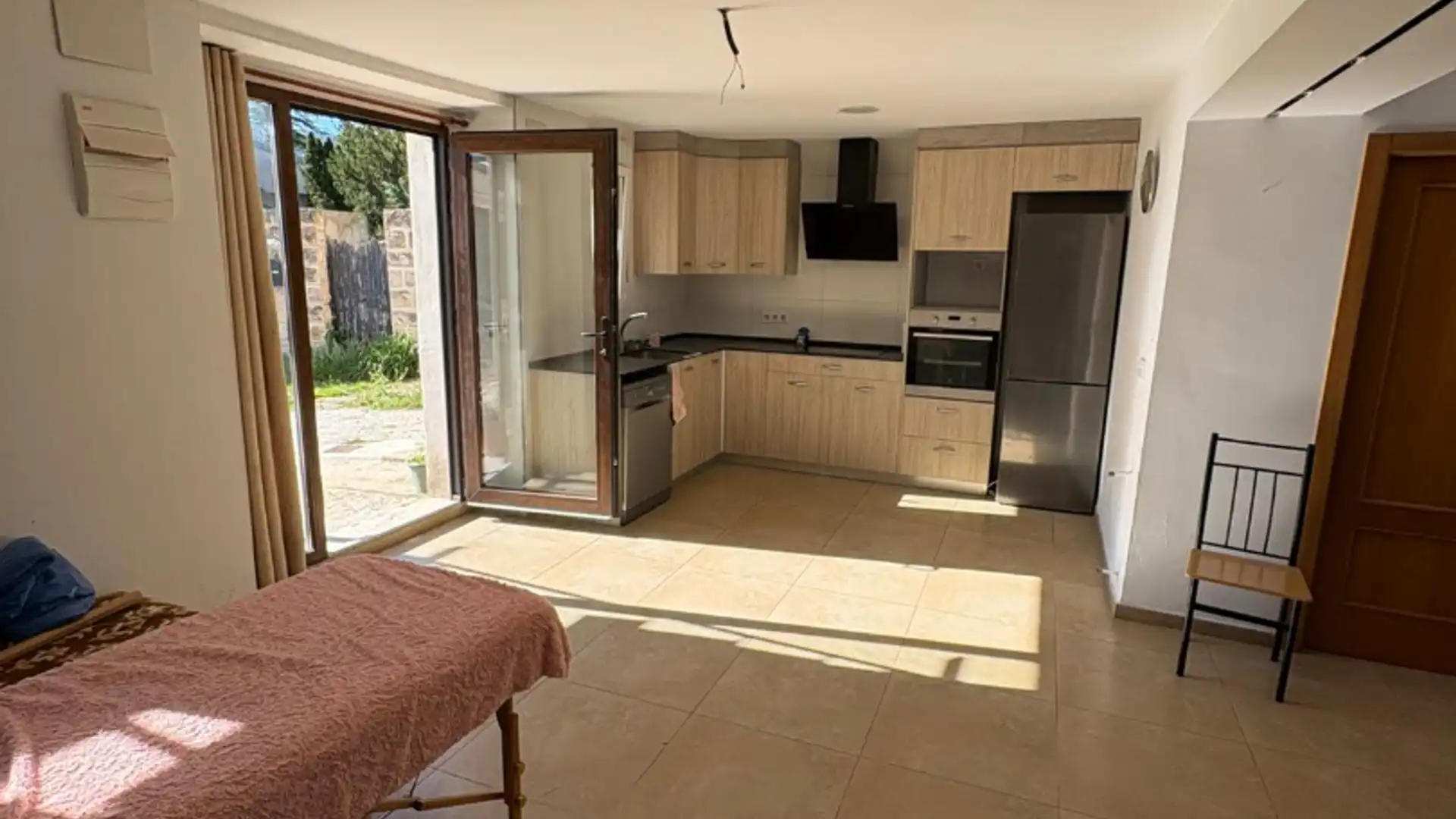 Cocina de Finca rústica en venta en Alcoy / Alcoi con Calefacción, Jardín privado y Terraza