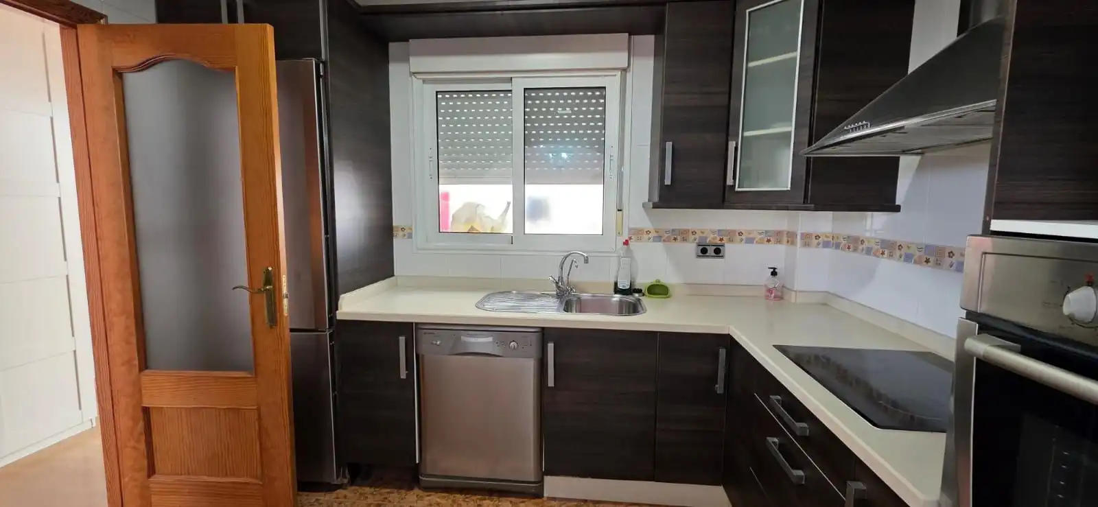 Kitchen of Flat for sale in Vera  with Air Conditioner, Heating and Furnished