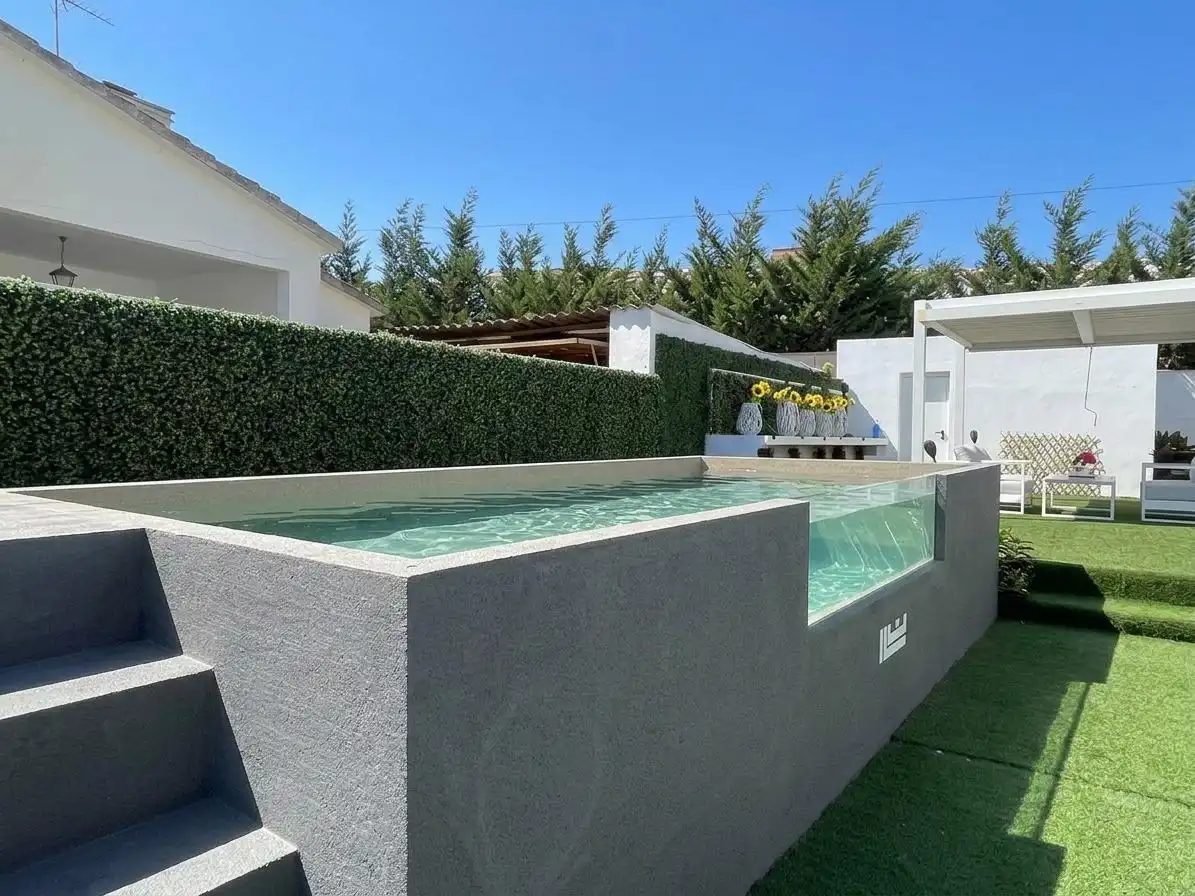 Swimming pool of Houses for rent in Dénia  with Air Conditioner, Heating and Private garden